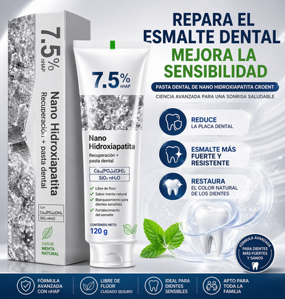 👤PASTA DENTAL CON HIDROXIAPATITA👤
