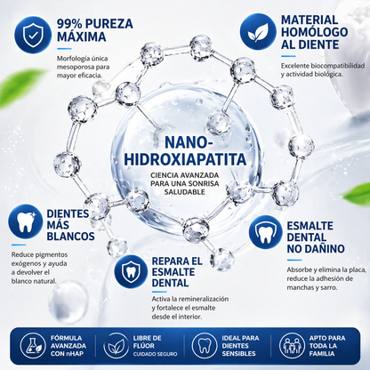 👤PASTA DENTAL CON HIDROXIAPATITA👤