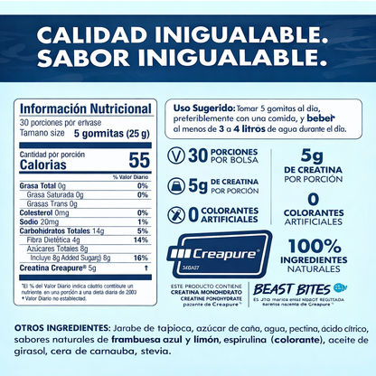 BEASTBITES™ Gomitas De Creatina – 💪Potencian tu Rendimiento💪