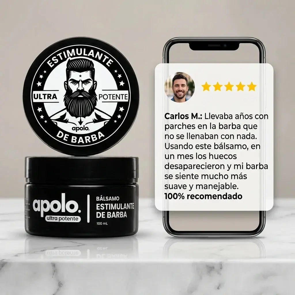 ⭐Bálsamo Barba Minoxidil 20%⭐